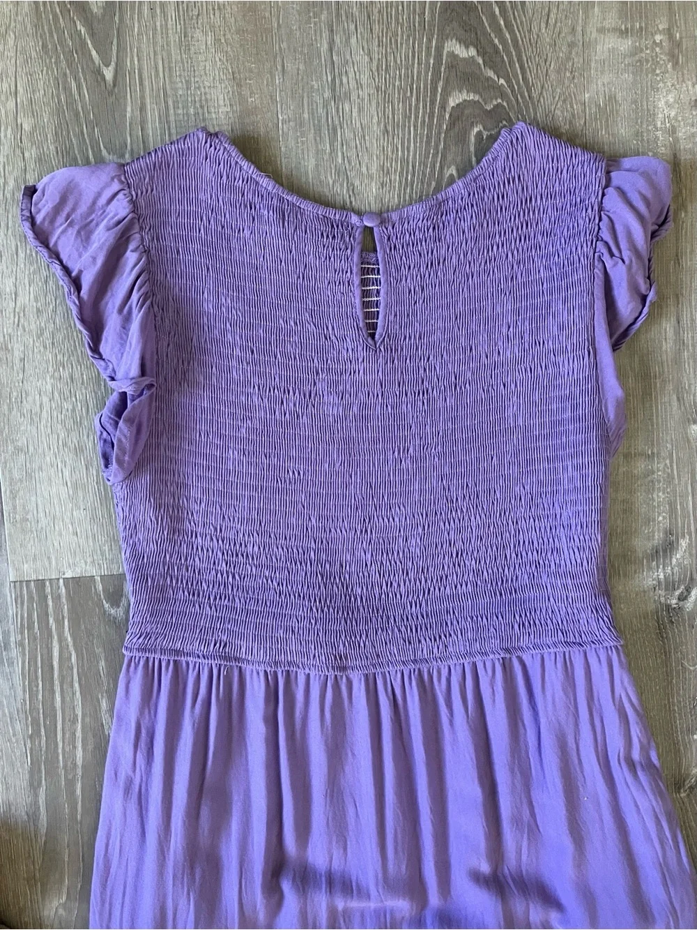Purple Midi Dress
